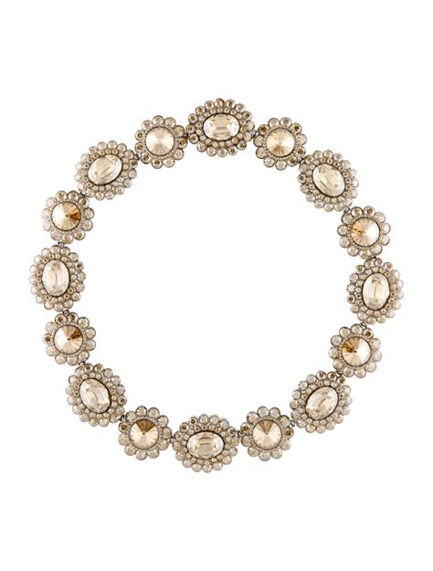 miu miu jeweled collar necklace|farfetch Miu Miu jewelry.